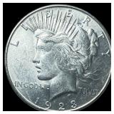 1923-S Silver Peace Dollar UNCIRCULATED