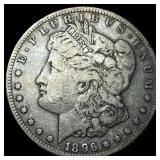 1896-S Silver Morgan Dollar NEARLY UNCIRCULATED