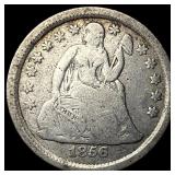 1856 Seated Liberty Dime LIGHTLY CIRCULATED