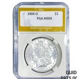 1904-O Morgan Silver Dollar PGA MS69