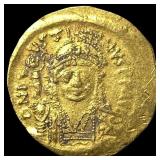 Byzantine Justin II 565-578 AD Gold Solidus