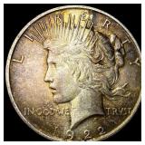 1922-D Silver Peace Dollar NEARLY UNCIRCULATED
