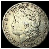 1883 Morgan Silver Dollar NEARLY UNCIRCULATED