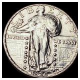 1926 Silver Standing Liberty Quarter  UNCIRCULATE