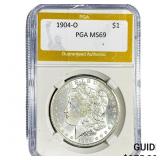 1904-O Morgan Silver Dollar PGA MS69