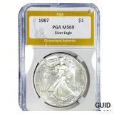 1987 Silver Eagle PGA MS69