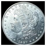 1887 Silver Morgan Dollar UNCIRCULATED
