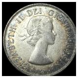 1953 Canada Silver 50 Cents HIGH GRADE