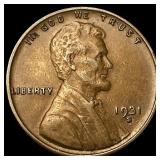 1931-S Lincoln Wheat Cent NEARLY UNCIRCULATED