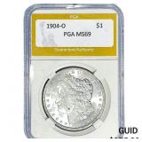 1904-O Morgan Silver Dollar PGA MS69