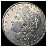 1904 Silver Morgan Dollar UNCIRCULATED