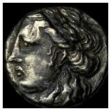 Greek Troas Abydos 4th Cent. BC Silver Drachm