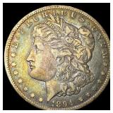 1894-O Silver Morgan Dollar ABOUT UNCIRCULATED