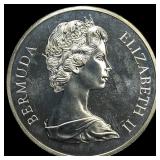 1972 Bermuda Silver 1 Dollar Proof