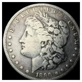 1890-CC Silver Morgan Dollar LIGHTLY  CIRCULATED