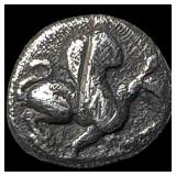 Greek Ionia Teos 500-450 BC Silver  Trihemiobol