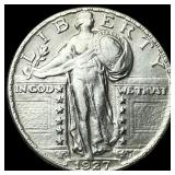 1927-D Silver Standing Liberty Quarter  CLOSELY U