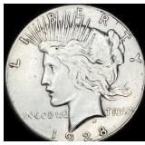 1928 Silver Peace Dollar CLOSELY UNCIRCULATED