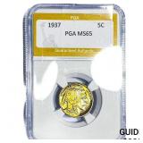 1937 Buffalo Nickel PGA MS65