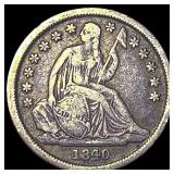 1840-O Silver Seated Liberty Dime LIGHTLY  CIRCUL