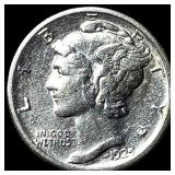 1925-S Silver Mercury Dime CLOSELY  UNCIRCULATED