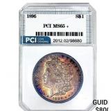1896 Morgan Silver Dollar PGA MS65+