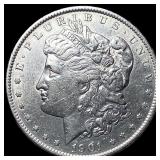 1901 Morgan Silver Dollar CLOSELY  UNCIRCULATED
