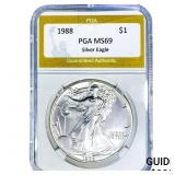 1988 Silver Eagle PGA MS69
