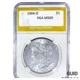 1904-O Morgan Silver Dollar PGA MS69