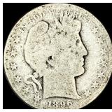1896-O Silver Barber Half Dollar NICELY  CIRCULAT