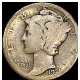 1921 Silver Mercury Dime NICELY CIRCULATED