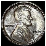 1917-S Lincoln Wheat Cent CLOSELY  UNCIRCULATED