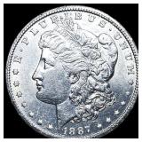 1887-S Silver Morgan Dollar CLOSELY  UNCIRCULATED
