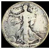 1921-D Silver Walking Liberty Half Dollar  NICELY