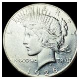 1926-S Silver Peace Dollar CLOSELY UNCIRCULATED