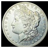 1892-S Silver Morgan Dollar CLOSELY UNCIRCULATED