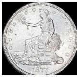 1877-S Silver Trade Dollar CLOSELY  UNCIRCULATED