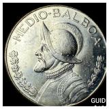 1966 Panama Silver 1/2 Balboa