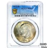 1972-D Eisenhower Dollar PCGS MS66
