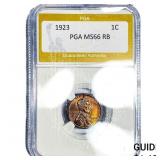 1923 Wheat Cent PGA MS66 RB