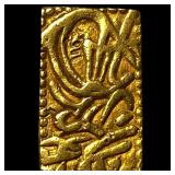 1868-1869 Japan Meiji Dynasty Gold 2 Bu