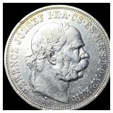 1905KB Hungary Silver 5 Korona
