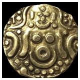 India Gangeyadeva 1051-1041 AD Electrum Stater