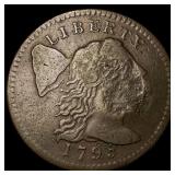 1793 Flowing Hair Large Cent HIGH GRADE