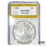 1991 Silver Eagle PGA MS69