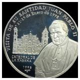 1998 Cuba Silver 10 Pesos Proof