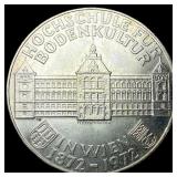 1972 Austria Silver 50 Shilling