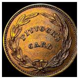 Civil War token specifically a "Pittock