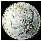 1878-S Silver Morgan Dollar CLOSELY UNCIRCULATED