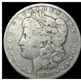 1899 Silver Morgan Dollar ABOUT UNCIRCULATED